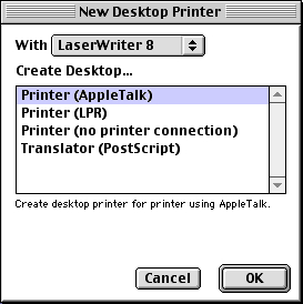 New Desktop Printer